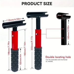 Adjustment Tool Door Hinge Wrench Kit 9 13 15 18mm Precision Tool Set with Replacement Hinge Wrench Heads Multifunctional Door H