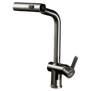 HIGOLD | Gun Gray Multi-Function Water Display Kitchen Faucet