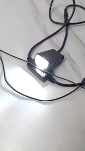 Lampu Tembak D2 Slim Gepeng Super Terang Plus On Off On Universal Motor Mobil 50watt