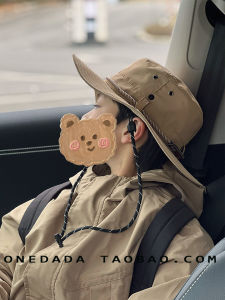 Kids Hat Boys Outdoor Big Brim Bucket Hat Spring & Fall Sun Protection Hat Sun Hat Childrens Camping Alpine Cap