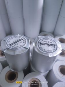 2pcs Kertas kasir Thermal 58/57x47mm setruk printer EDC 57mm & 58mm