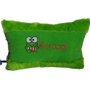 BANTAL BONEKA KEROPI KODOK DEWASA BESAR BAHAN RASFUR BORDIR MAINAN