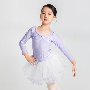 Sansha | Childrens Ballet Dancewear Suit Long-sleeve Top and Tutu Skirt
