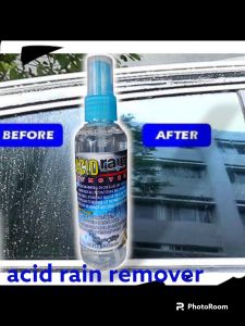 acid rain and water marks remover 100ml + glass treatment