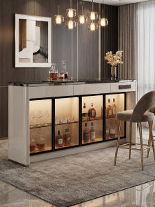 Luxurious Minimalist Bar Sideboard Cabinet