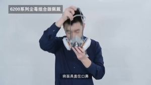 【Ready Stock】6200 Gas Mask Paint Mask Protect Mask Air Respirator Painting Spraying Safety Work Filter PM2.5 Dust Proof Face