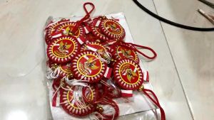 Gantungan Kaca Mobil Merah Putih Garuda: Aksesori Mobil Desain Unik