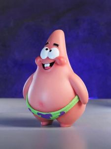 Xiaohongshu Same Style Paida Star Cute Trendy Desktop Decoration Doll Doll Birthday Gift Table Decorative Ornament