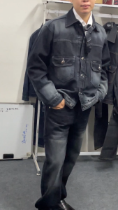 H1 Regular Loose - Ash Grey - Jeans