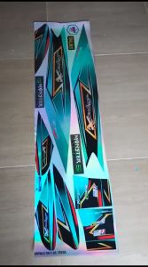 Striping SUPRA X 110 OLD - Sticker Striping Variasi List HONDA SUPRA X 110 OLD IP.F-03 Design IP Sticker