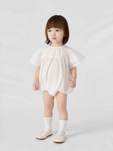 enhennbaby | Bodysuit Tay Ngắn Mùa Hè Cho Bé Nhẹ Nhàng