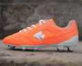 Sepatu Sepak Bola Sevspo X Zoro One Leather Orange White Sepatu Bola Bahan Kulit Bisa COD. 