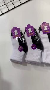 🤩ถุงเท้านักเรียนสีขาวสีน้ำตาล เด็กหญิงเด็กชาย (1แพ็คมี 12คู่) เนื้อผ้าดี หนาไม่บาง✅ มีไซส์ =3-5/ 4-6/5-7/7-9/9-12ปี สินค้าแนะนำ✨🎊