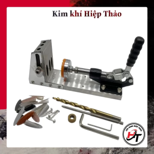 Bộ cữ khoan chéo cử khoan xéo xiên cao cấp có kèm vam kẹp 3 lỗ BCKC-TQ