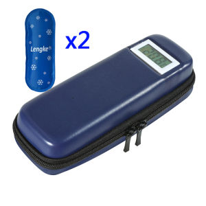 Portable Insulin Refrigerator Box Outdoor Carry-On Medicine Insulation Bag Ice Strip Injection Pen Box Picnic Travel Camping Equipment