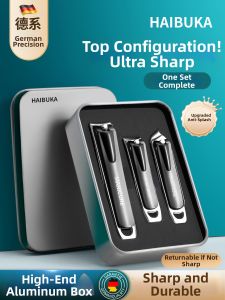 Splash Proof Large Nail Clipper Set for Feet