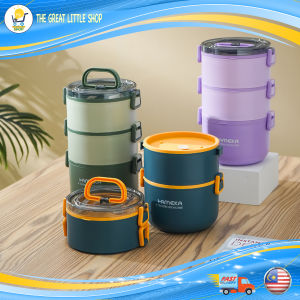 🔥Restock🔥 Hameka Multi Layer Lunch Box Stainless Steel Container