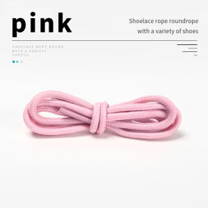 1 Pair Round Shoelaces Coconut 350 Black Angel 700 Classic Shoe Laces Tightly Woven Does Not Snag Shoelace For Sneakers