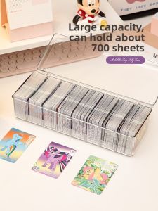 WEIAI | Transparent Card Organizer for Desk Organization and Display