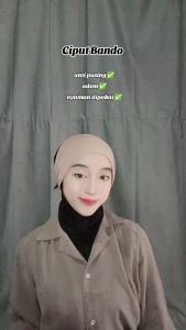 Ciput Bandana Pita Kaos Rayon Premium Kualitas Tebal Murah Nyaman Dipakai Stylish