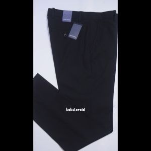 Celana Kerja Kantor Formal Hitam STANLEY ADAMS Celana Bahan Varian Slimfit dan Varian Reguler #murah