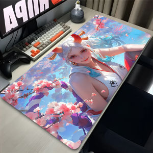 Bandai | Mouse Pad Xxl Large Gaming Computer Keyboard NonSlip Rubber Carpet One Piece Yamato Desk Mat Pc Accessories Gamer Mousepad