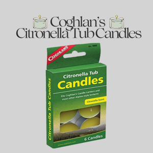Coghlan s Citronella Tub Candles