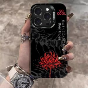 Bandai | Ốp Lưng Thiết Kế Hình Đầu Lâu Rắn Rết TOKYO GHOUL Cho Xiaomi 15T 14T 13T 12 12T 11X Pro 14 13 12S 11 Ultra 12X 10S 11 10 Lite 5G NE - Vỏ Bảo Vệ Cứng Mạ Mờ Chống Trầy Xước