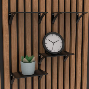 Sound insulation board bracket wall-mounted heavy-duty floating frame 24.95KG capacity suitable for office living rooms