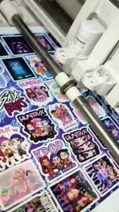 📚LUCSMART printsNcrafts KPOP DEMON HUNTERS INPIRED STICKERS for notebooks journals and many more