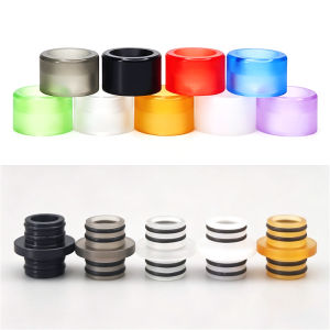 1PC 510 Drip Tip Stainless Steel Plastic Adapter/Acrylic Mouthpiece Cap Detachable Splicing DIY Mouthpiece Accessory Part