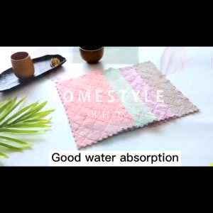 Kain Lap Anti Minyak / Kain Lap Microfiber Serbaguna Serap Air / Kain Lap Piring / Towel