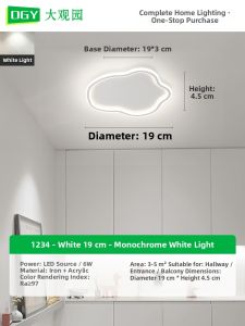 DGY | Modern Simple Ceiling Light for Hallway