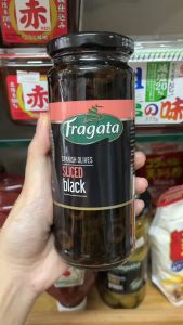 Date 07/28 Oliu đen cắt lát Fragata Tây Ban Nha 330g - Fragata Olives Sliced Black