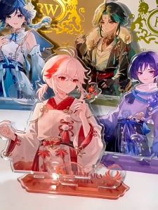 Genshin Impact Four Seasons stand Xiao Wanderer Venti Kazuha Acrylic stand Tabletop ornament figurines A gift for a friend