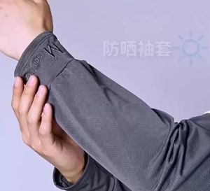 Cooling Arm Sleeves Breathable Sun Protection Ice Slik Sleeves Summer Outdoor Sports Driving Cycling Sleeves Men Loose Arm