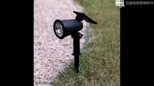 Vimite Solar Spot Light Intelligent Light Control Outdoor Waterproofing Insert Ground Lawn Lamp Garden Landscaped Courtyard Warm White Decorative Light