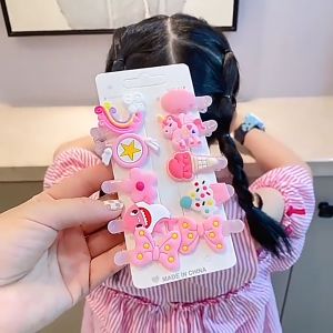 SET JEPITAN RAMBUT ANAK FASHION MODEL KOREA JEPIT RAMBUT ANAK MOTIF LUCU AKSESORIS RAMBUT IMPORT