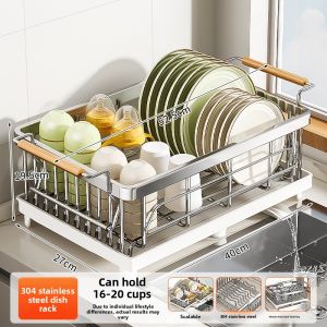B&W | Stainless Steel 304 Dish Drying Rack