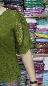 SHOOPY BLUS RENDA CANTIK MOTIF BARU/ATASAN SEMI RENDA WANITA TANGAN BALON/BAJU SEMI KEBAYA VIRAL 2023