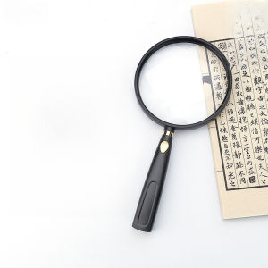 Handheld Magnifying Glass with High-definition Optical Glasssuitable for Elderly Peoplestudents To Read and Study