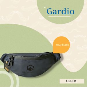 Gardio full black tas selempang variasi navyarmy