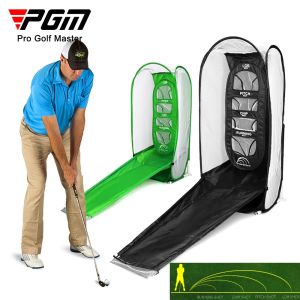 PGM Foldable Portable Golf Chipping Practice Net with 2 Target for Golf Net Training At Home Indoor Outdoor Backyard LXW017