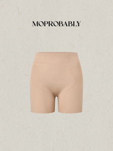 High Waist Invisible Safety Shorts Li Ynuo MPBY Abdomen Control Anti-Light Comfortable Skin Color Base Layer Shorts