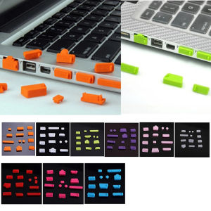 16pcs Universal Silicone Anti Dust Plug Cover Stopper Dust Plug Laptop Dustproof USB Port HDMI RJ45 Interface Waterproof Cover