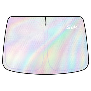 3W | Double Layer Crystal Front Car Shade