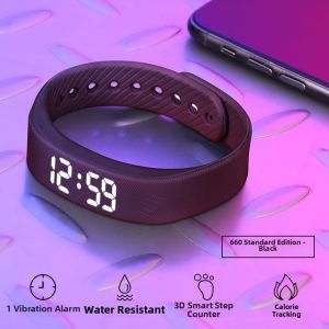 ZGO FUNSU | Smart Silent Vibration Alarm Childrens Electronic Watch