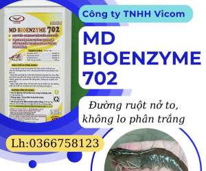 Enzyme tiêu hoá MD BIOENZYME 702 ( lon 1 kg ) - Cty Vicom