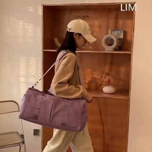 SG Travel Gag Gym Bag Shoes Bag Fitness Bag Weekend Bag Yoga Bag Wet Dry Separation with Shoes Compartment