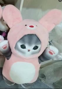 In Stock Genuine Mofusand Vinyl Series Blind Box Shark Cat Surprised Box Plush Toy Cute Doll Ornaments Kids Toys Birthday Gift